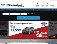 Tablet Screenshot of preston1.com